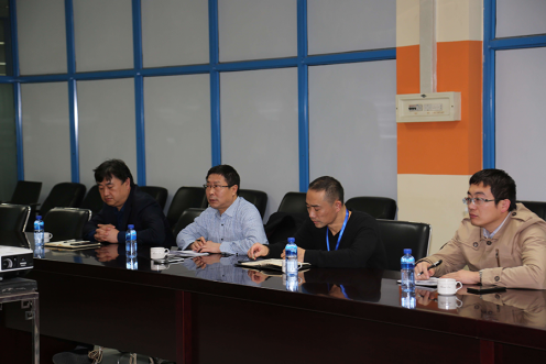 万名干手下基层烟台市国企一队到Z6尊龙凯时软件公司调研座谈